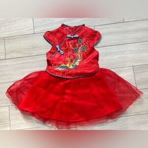 Chinese New Year Girl’s dress, size 130cm